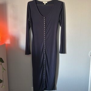 BP. Snap Front Henley Dress